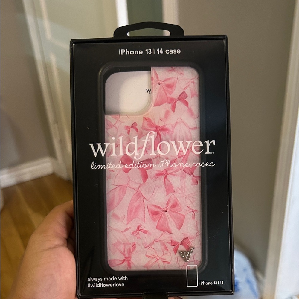 Wildflowers Pink Ribbon iPhone 13/14 Case